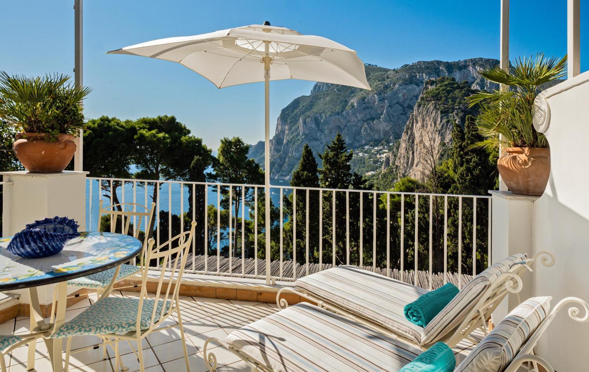 Hotel Villa Brunella Капрі Екстер'єр фото