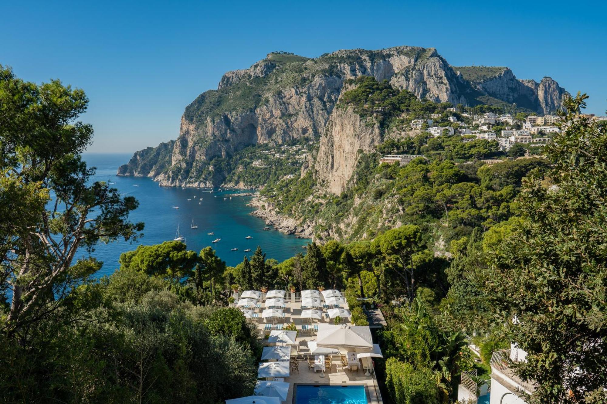 Hotel Villa Brunella Капрі Екстер'єр фото